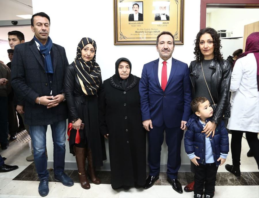 Mustafa-Cengiz Abur Aile Sağlığı Merkezi açıldı