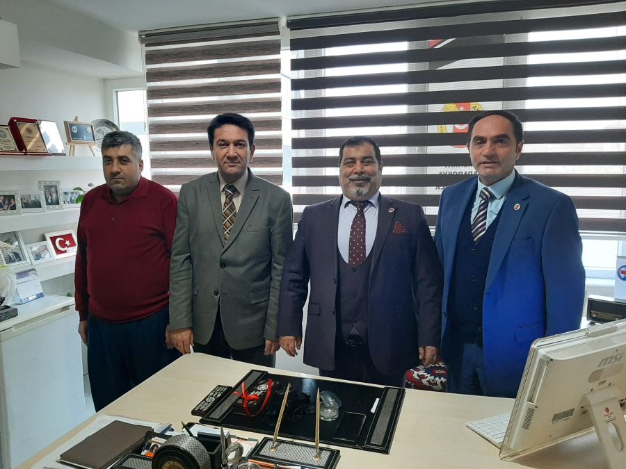 Başkanlardan Kapadokya gazeteciler cemiyetine ziyaret