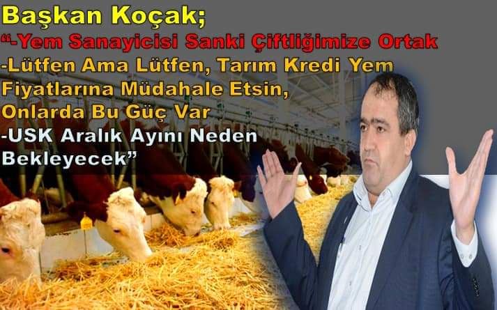 Yem Sanayicisi Sanki Çiftliğimize Ortak