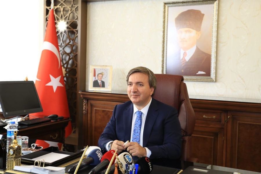 VALİ HAMZA AYDOĞDU GÖREVİNE BAŞLADI