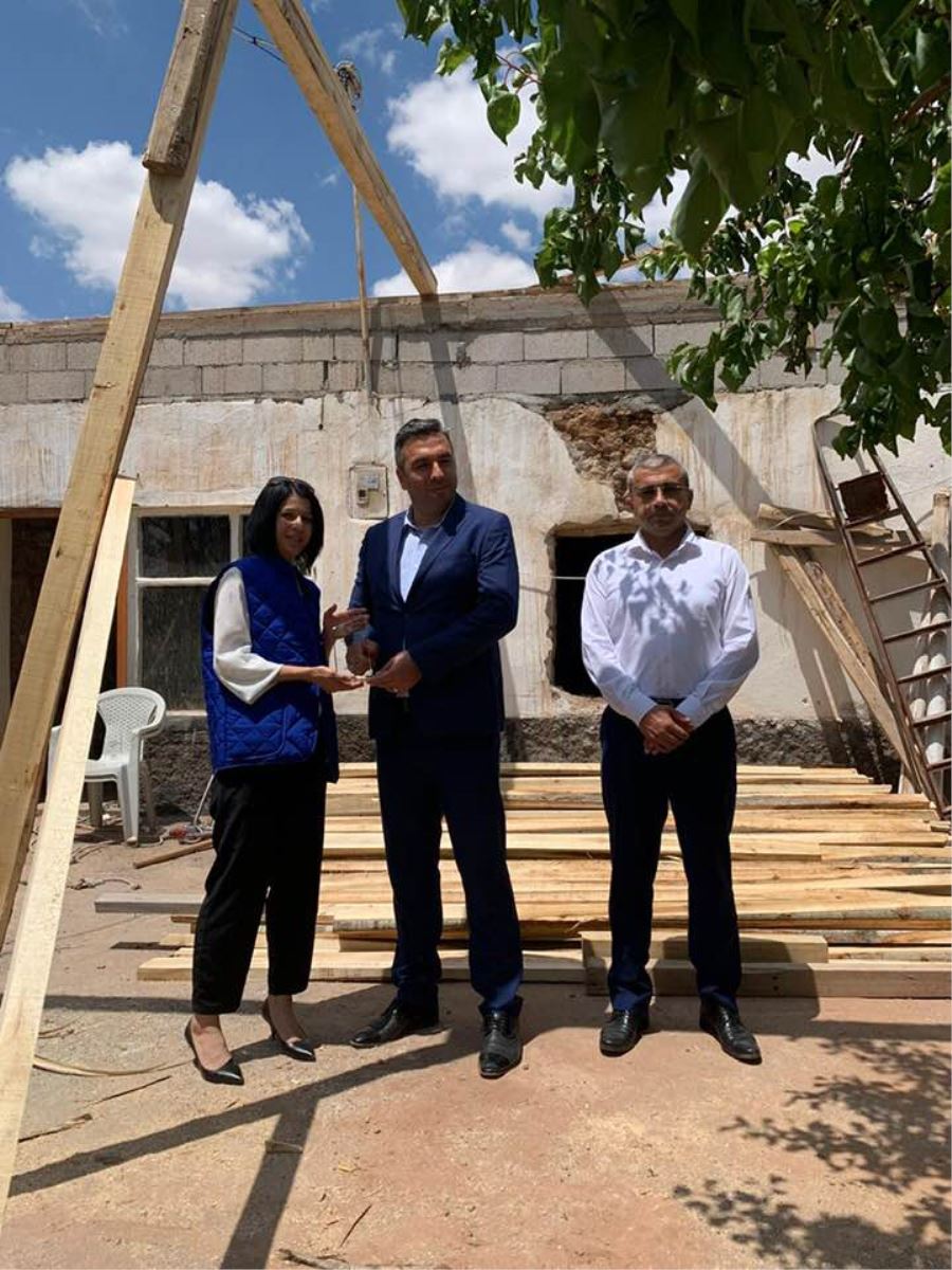 YARDIMA MUHTAÇ  AİLENİN İHTİYACINA AKSARAY VALİLİĞİ VE HAYRA DOĞRU DERNEĞİ DUYARSIZ KALMADI