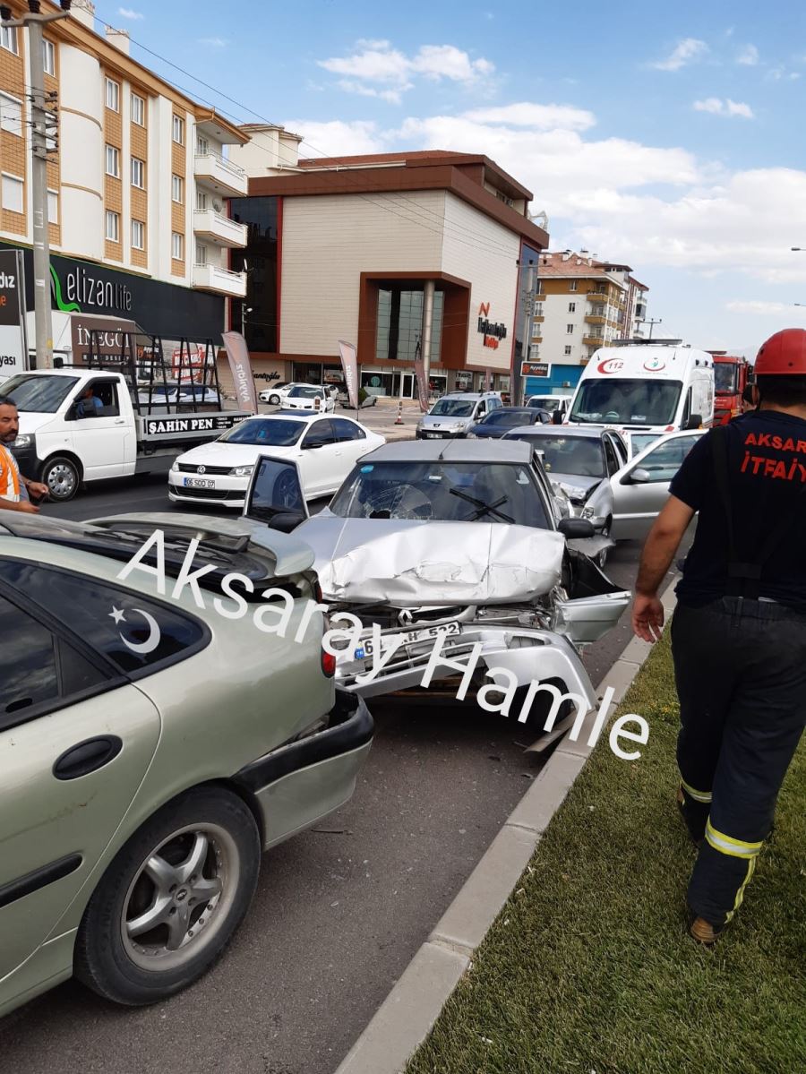 Aksaray-Ankara Karayolunda Zincirleme kaza