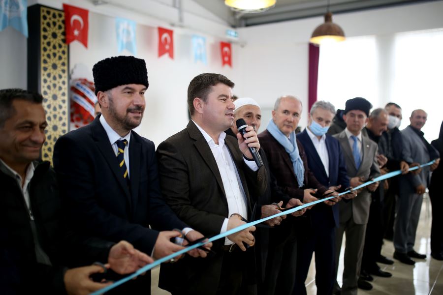 HAMİDİYE ALACA MAHALLE KONAĞI VE SOSYAL TESİSLERİ AÇILDI