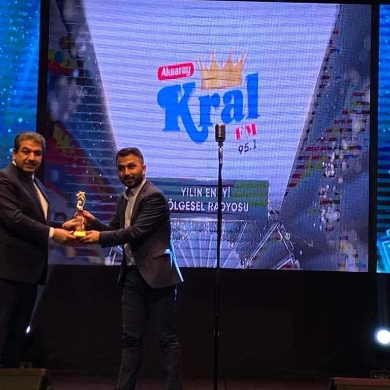 AKSARAY KRAL FM YILIN EN İYİ BÖLGESEL RADYOSU SEÇİLDİ