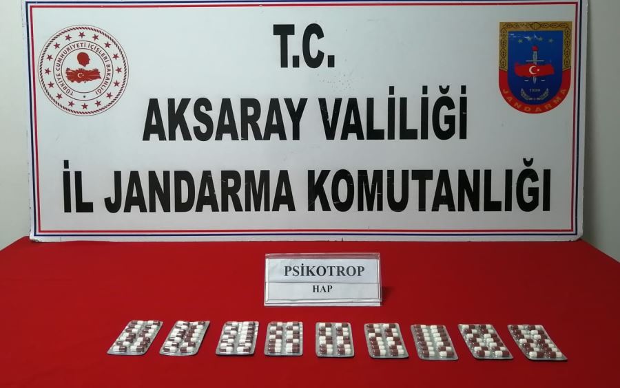 126 adet Gerica marka psikotrop hap ele geçirildi
