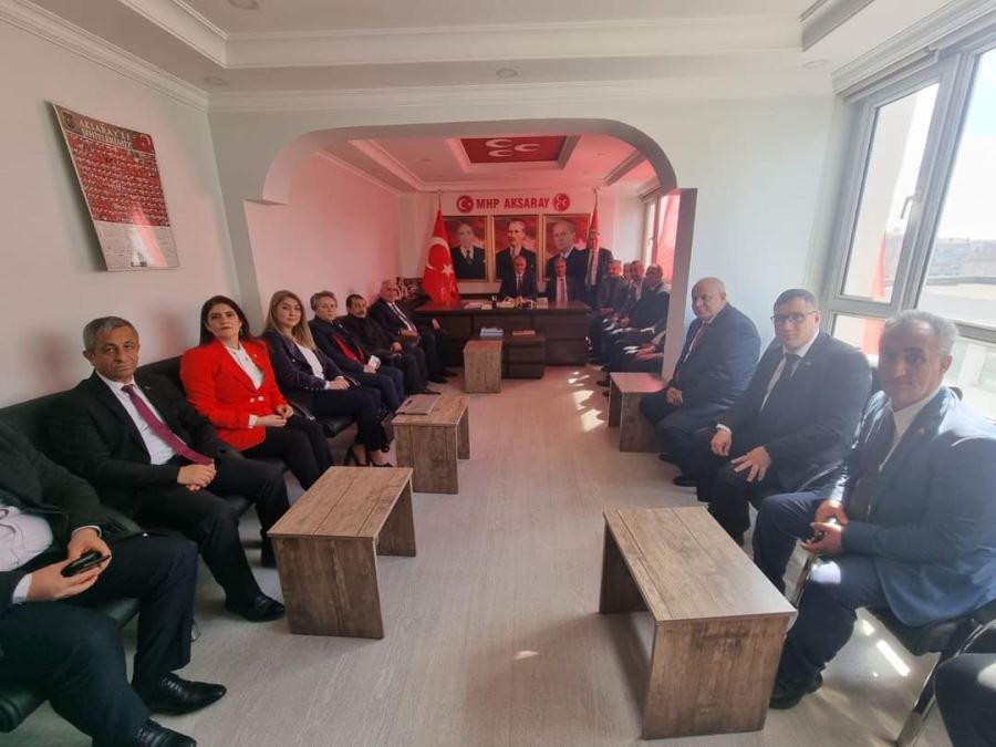 MHP AKSARAY TEŞKİLATINDAN GÖVDE GÖSTERİSİ!