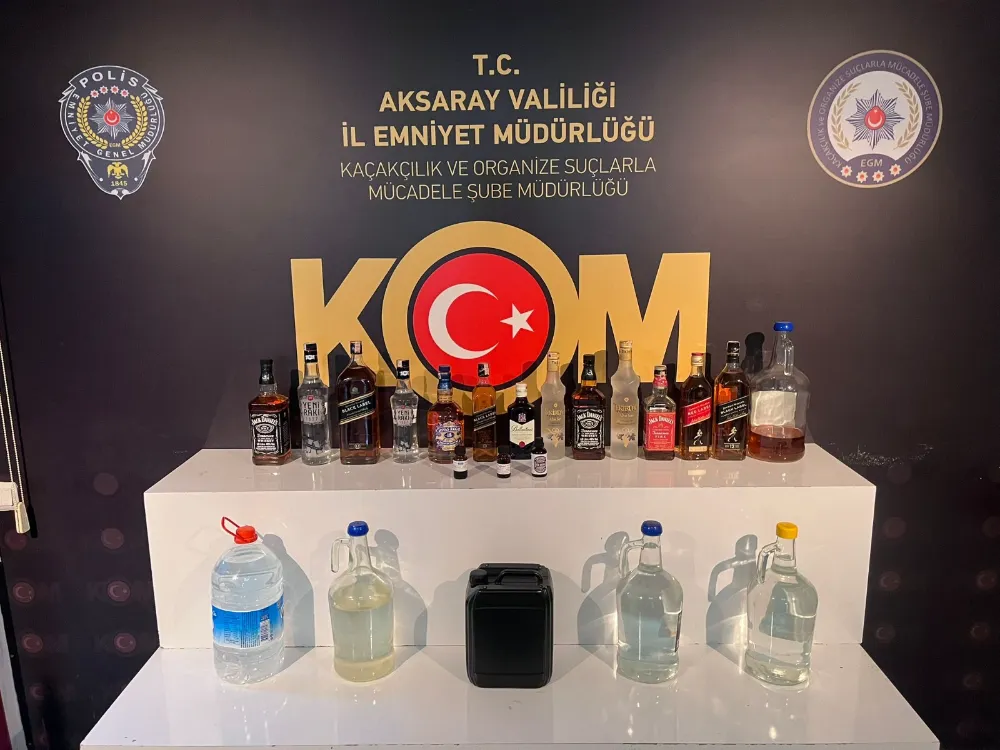 aksaray Kaçakçılık ve Organize Suçlarla Mücadele Şube Müdürlüğü suçlulara göz açtırmıyor