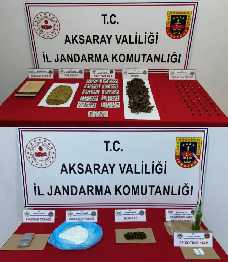  uyuşturucu madde kullanan, bulunduran veya imal ve ticaretini yapan şahıslar yakalandı