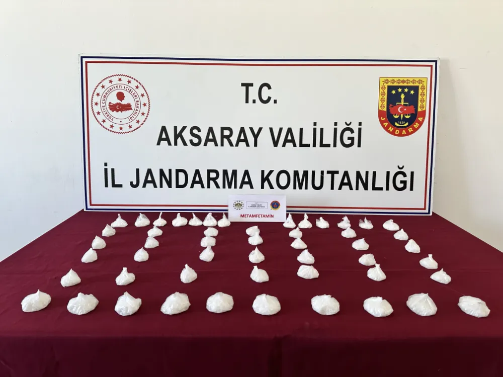 AKSARAY İL JANDARMA KOMUTANLIĞI  UYUŞTUTUCUYLA MÜCADELESİNİ SÜRDÜRÜOR