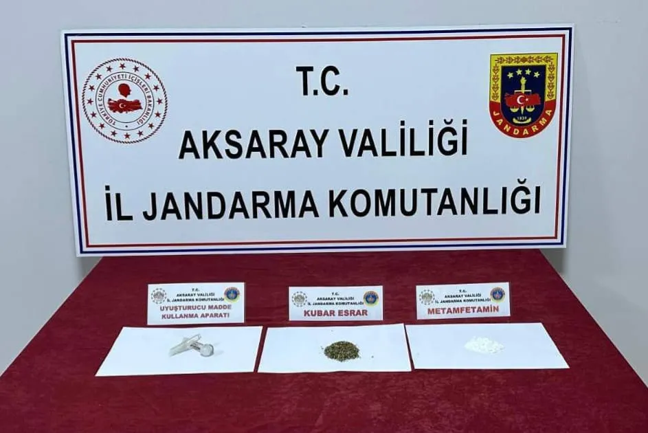 AKSARAY İL JANDARMA KOMUTANLIĞI  UYUŞTUTUCUYLA MÜCADELESİNİ SÜRDÜRÜYOR