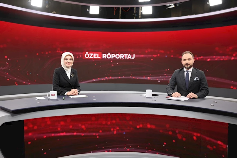Bakanımız Mahinur Özdemir Göktaş TRT Haber Canlı Yayına Katıldı