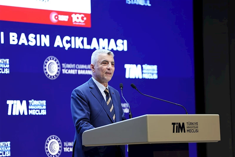 Ticaret Bakanı Bolat, Mayıs Ayı İhracat Verilerini Açıkladı
