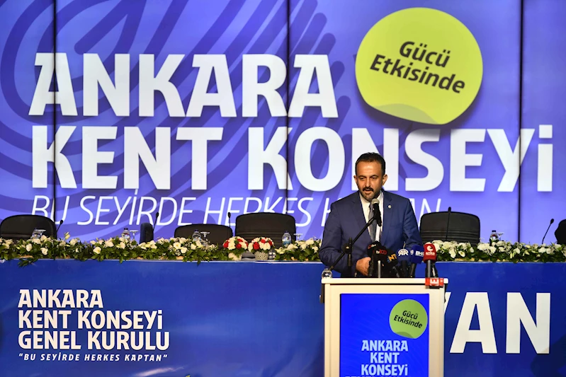 ANKARA KENT KONSEYİ 6. GENEL KURULU TOPLANDI