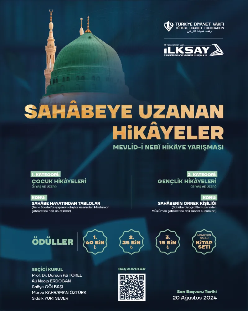 TDV’den ödüllü Mevlid-i Nebi hikaye yarışması