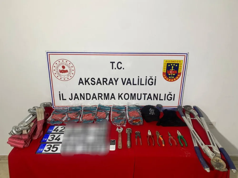 AKSARAY İL JANDARMA KOMUTANLIĞI  SUÇLULARA GÖZ AÇTIRMIYOR