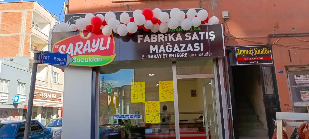 Fabrikadan halka 3kilo sucuk sadece 1000 liradan satışa başladı. 