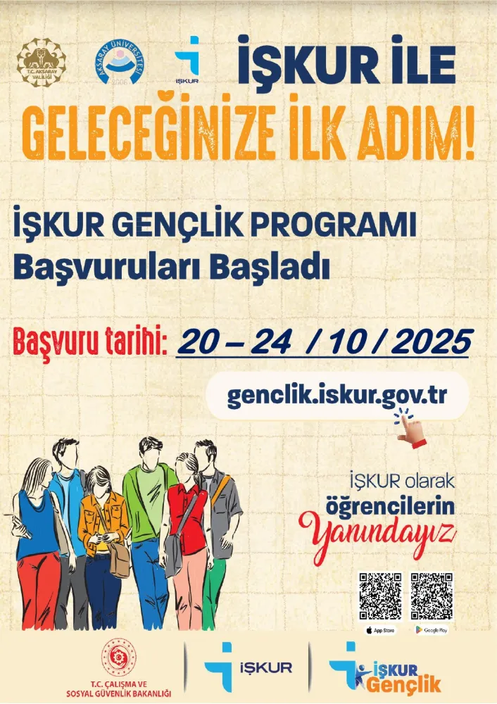 İŞKUR’DAN 703 KİŞİLİK İŞKUR GENÇLİK PROGRAMI DESTEĞİ BAŞLADI