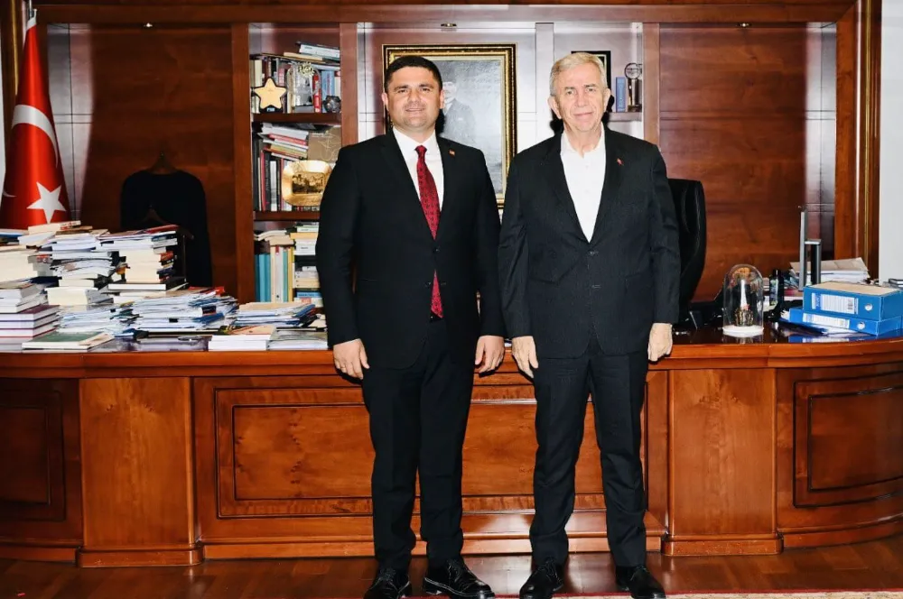 Şereflikoçhisar Belediye Başkan Mustafa Koçak’tan Mansur Yavaş’a Ziyaret
