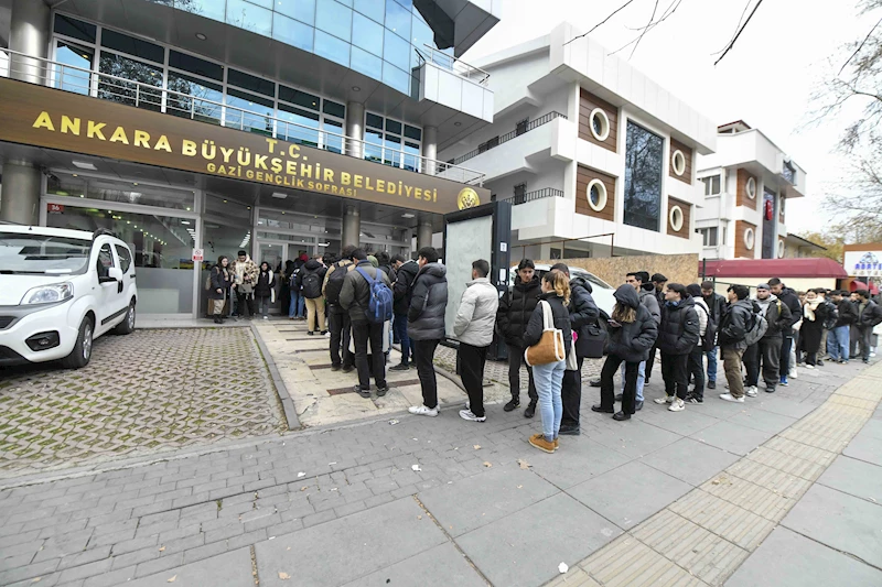 ANKARA BÜYÜKŞEHİR BELEDİYESİNDEN ÖĞRENCİLERE ‘SICAK’ DESTEK