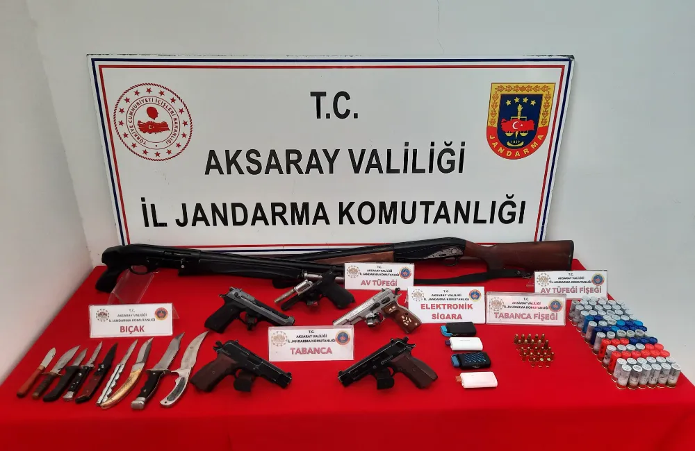 AKSARAY İL JANDARMA KOMUTANLIĞI  ÇALIŞMALARINI SÜRDÜRÜYOR