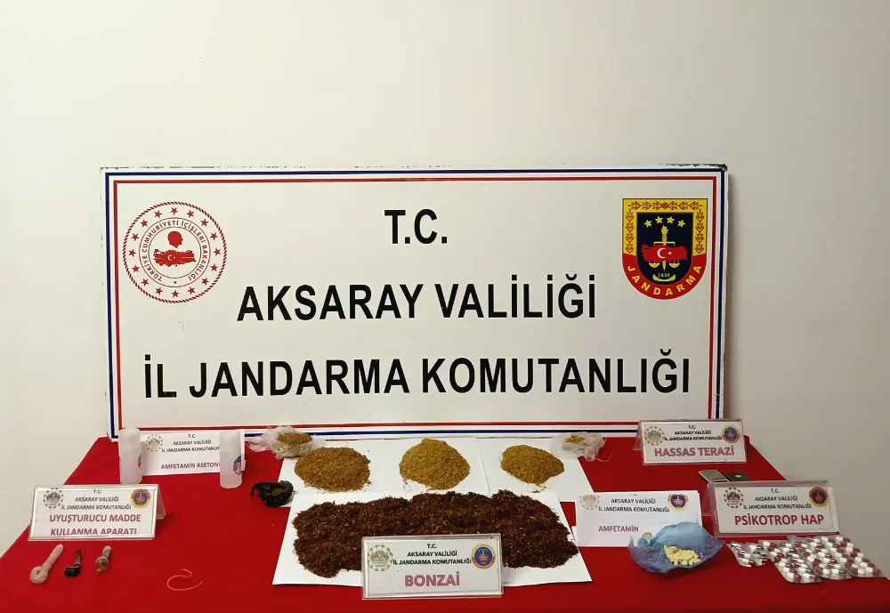 Uyarıcı Madde İmal ve Ticareti yapan şahıs/şahıslara yönelik yapılan istihbari çalışmalar neticesinde uyuşturucu maddeler yakalandı