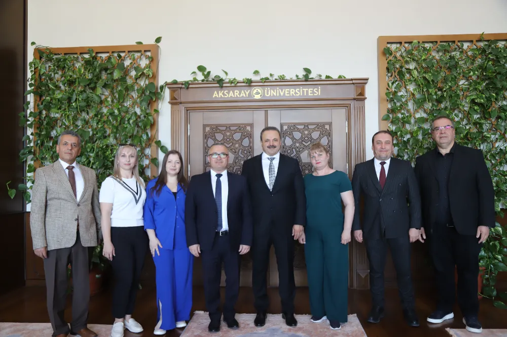 Rektör Arıbaş, Moldova Komrat  Üniversitesi heyetini ağırladı