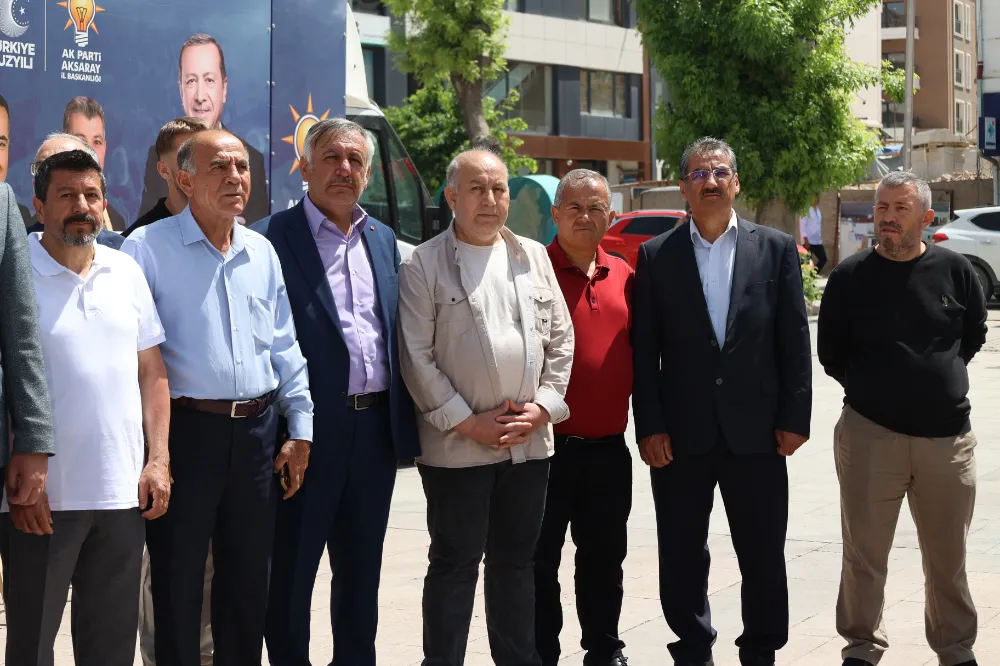 AK Parti Aksaray İnsan Hakları Başkanlığı 27 Mayıs 1960 darbesine ilişkin basın açıklamasında bulundu.