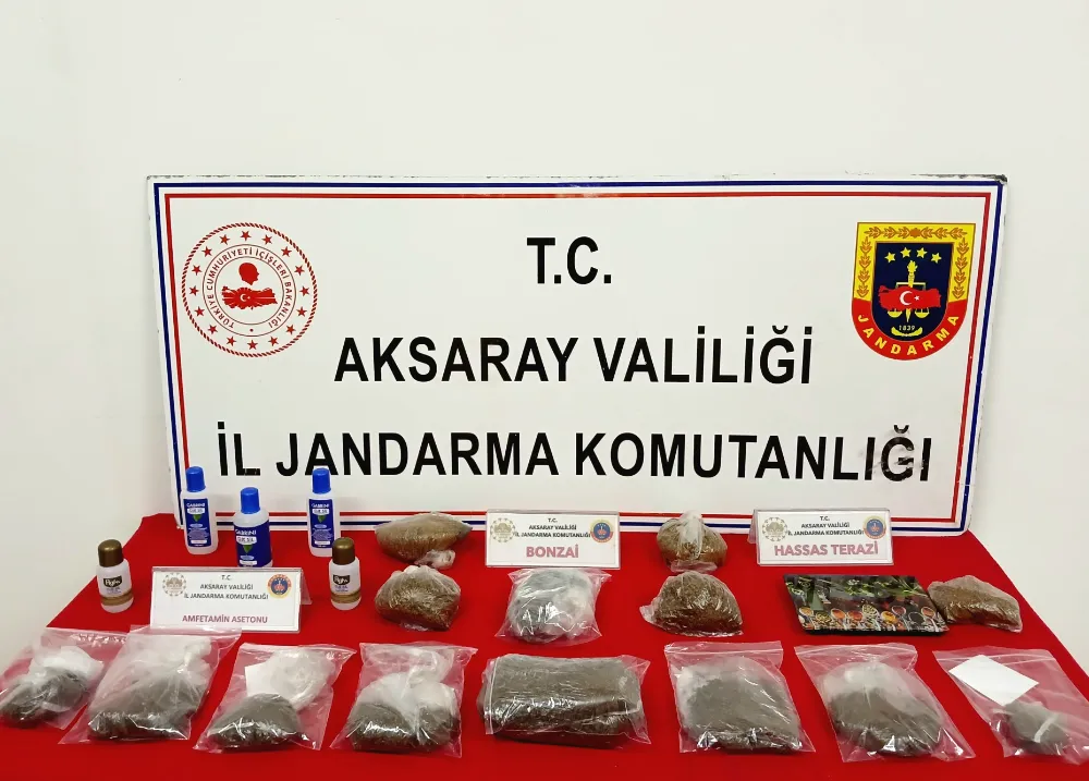 AKSARAY İL JANDARMA KOMUTANLIĞI UYUŞTURUCUYLAMÜCADELESİNİ SÜRDÜRÜYOR 