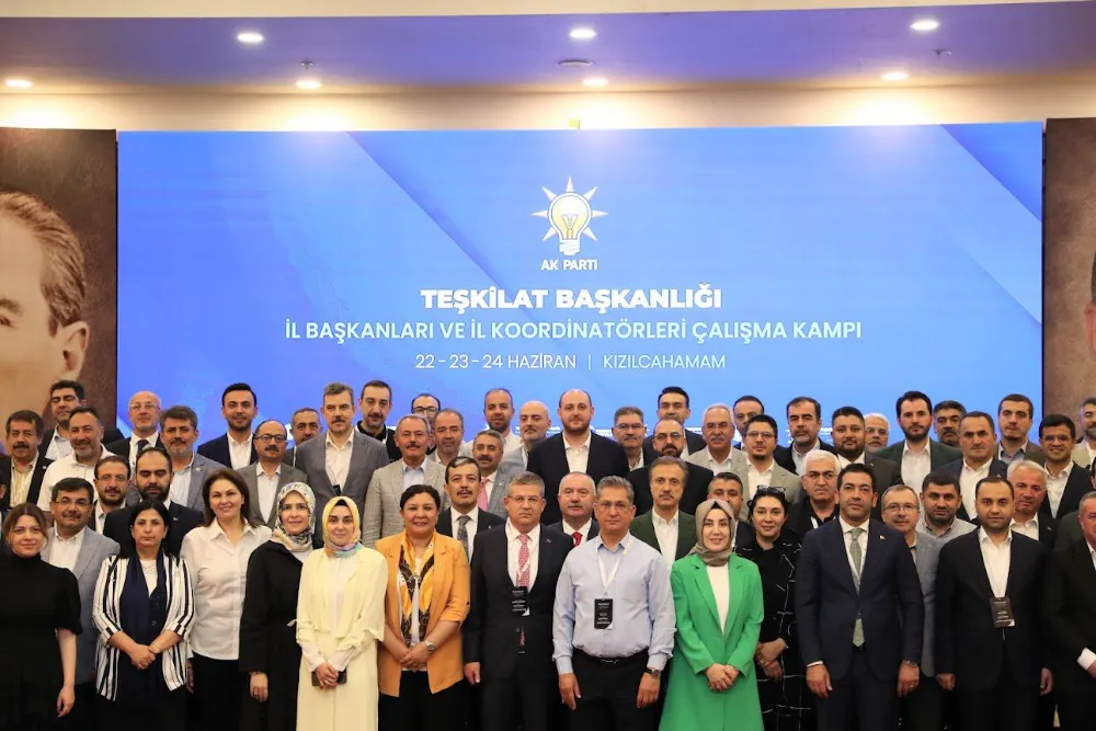 AK PARTİ KIZILCAHAMAM KAMPINA HAMZA AKTÜRK’TEN NET MESAJ: 