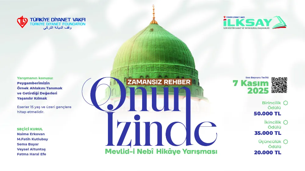 Türkiye Diyanet Vakfı’ndan Ödüllü Mevlid-i Nebi Hikâye Yarışması
